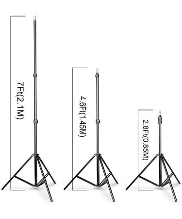 SLOW DOLPHIN 10Ft Adjustable Backdrop Support System Kit - Studio Quality Background Stand with Carry Bag - Buy Online on GoSupps.com