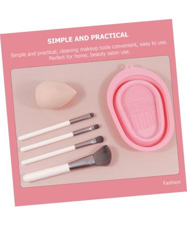 FOMIYES 4 Pcs Silicone Makeup Brush Hair Brush Cleaner Beauty Tool Cleaner Cosmetic Cleaning Scrubber Cosmetic Brush Cleaner Makeup Gadgets Washer Make up Dry Cleaning Machine Silica Gel - Buy Online on GoSupps.com