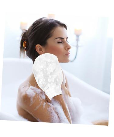 Buy Mud Bath Towel & Exfoliating Gloves - Premium Bathing Scrubber & Mitten for Soft Skin - International Shipping Available - Buy Online on GoSupps.com