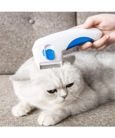 AIJIANG Flea Treatment Comb for Dogs Electric Dog Flea Comb Pet Flea Zapper Comb Fleas Removal Tool - Buy Online on GoSupps.com