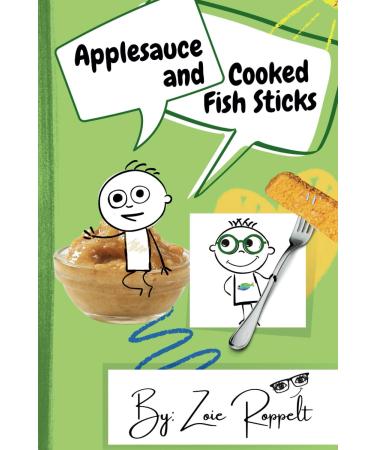 Applesauce and Cooked Fish Sticks