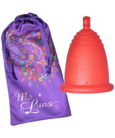 Me Luna Menstrual Cup Classic Ball Red Size M