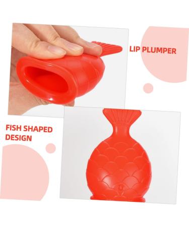 GALPADA Outil Repulpant L vres Silicone Forme Poisson Rouge Repulpeur L vre Puissant Portable pour Femmes et Nettoyer et Pratique - Buy Online on GoSupps.com