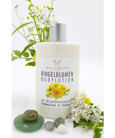 Buy Haslinger Marigold Body Lotion 200ml - Moisturizing Skincare for All Skin Types - International Shipping Available - Buy Online on GoSupps.com