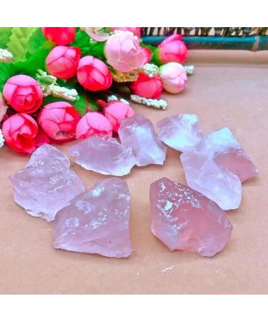 Teaching Rough Rock Raw Gemstone Fish Tank Decoration Natural Rose Quartz Minerals Specimen Pink Crystal Stones - (Color: 50g(1-5PCS)) - Buy Online on GoSupps.com