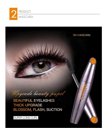 3-in-1 Black Eyebrow Pencil, Eyeliner, and Mascara - Multi-functional Beauty Tool - Buy Online on GoSupps.com