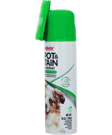Rug Doctor Pet Formula Spot and Stain Scrubber 18 oz. | Powerful Pro-Enzymatic Formula - Removes Pet Stains & Odors | Built-In Fabric-Safe Brush | CRI Tested & Approved - Buy Online on GoSupps.com