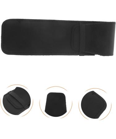 Buy Minkissy 4-Piece Men's Razor Accessories Set Travel Case Protective Cover & Leather Bag for Shaving - Buy Online on GoSupps.com