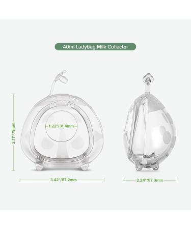 Haakaa 40ML Milk Collection Bowls - Silicone Breast Milk Containers Leak-proof Non-Slip 2 Pack - Healthy & Harmless Shipping Worldwide - Buy Online on GoSupps.com