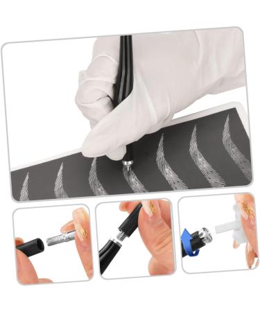 DOITOOL 4pcs Pen Tattooing Makeup Women Tool Needle Portable Professional Microblading Handheld Eyebrow 1 count (Pack of 1) Blackx4pcs - Buy Online on GoSupps.com