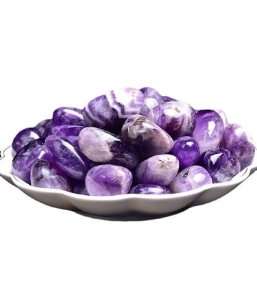 Large Amethyst Healing Crystal Stones 1.25-2.0 | Natural Tumbled Gemstones for Energy Healing, Reiki Meditation & Witchcraft - Buy Online on GoSupps.com