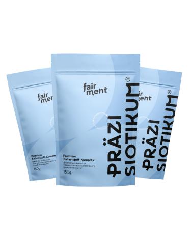 NEW - FAIRMENT precisiotikum - Premium fiber complex |Developed with experts |Without additives |Lactose -free gluten -free |90 days stock |3x 150g fiber powder (3 -pack)