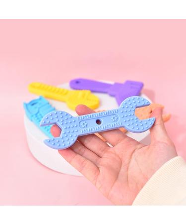 Tools Teething Toys | Safe Silicone Chew Toys Teething Toys - Soft Tools Teether Toys BPA Free Silicone Tool Shaped Toys for Toddlers Birthdays Christmas Gifts Kumprohu - Buy Online on GoSupps.com