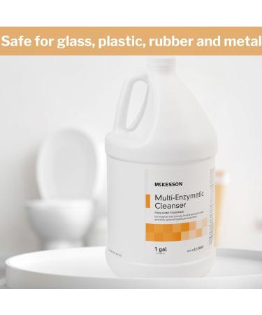 Buy McKesson Multi-Enzymatic Cleanser for Surgical Instruments - Eucalyptus Spearmint Scent 1 gal - International Shipping Available - Buy Online on GoSupps.com