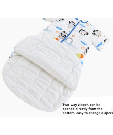 Chilsuessy Penguin Baby Sleeping Bag 3.5 Tog 100% Cotton - 6-18 Months - Buy Online on GoSupps.com