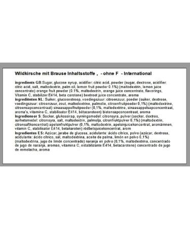 1kg wild cherry candies filled with fizz - Buy Online on GoSupps.com