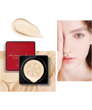BB Cream CC Cream Mushroom Cushion Foundation Makeup Base Lasting Covers Skin Blemishes Moisturizing Brightens Complexion Evens Complexion - Buy Online on GoSupps.com