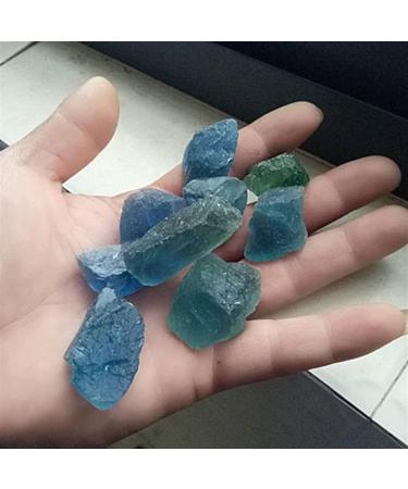Room Decoration Natural Crystal Rough 100g Lot Bulk Random Natural Blue Fluorite Quartz Rough Raw Crystal Stone Rock Specimen Home Decoration 100g bulk (5-10pcs) - Buy Online on GoSupps.com