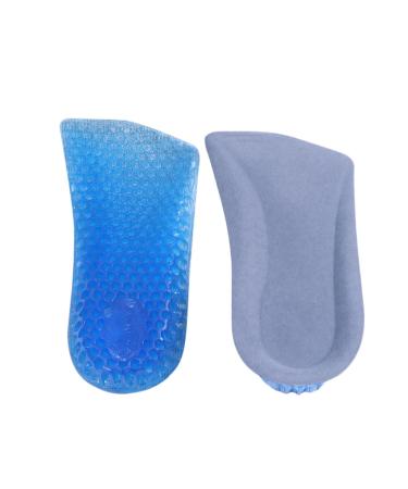 Didiseaon 1 Pair High Heel Pads for Plantar & Heel Insole Height Increase Insole Invisible Insole Gel Heel Cup Elevator Insoles Heel Insoles Lift Damping Half Pad