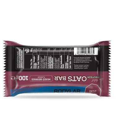 Buy BODYLAB24 Protein Oats Bar - Mixed Fruits (12 x 100g) | 50g Carbs & 15g Protein | Perfect Energy Bar for Pre/Post Workout Energy - Buy Online on GoSupps.com