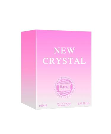 Hybrid & Company New Crystal For Women Eau De Parfume Pour Femme Natural Spray 3.4FL.OZ - Buy Online on GoSupps.com