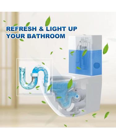 30-Pack Automatic Toilet Bowl Cleaner Tablets | Long-lasting Fresh Pine Scent | Strong Detergent | Bathroom Tank Cleaner - Buy Online on GoSupps.com