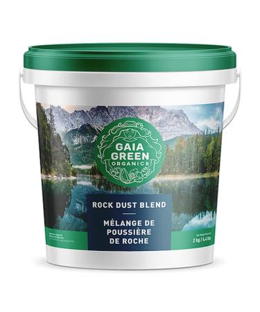 Gaia Green Rock Dust Blend (Blend of Glacial Basalt Rock Phosphate and Humates) 2kg - Buy Online on GoSupps.com