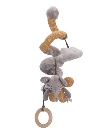 Sterntaler Baby Unisex Toy Spirale Elephant Eddy | Motoric Toys for Infants | Gray Activity Spiral for Development - Buy Online on GoSupps.com
