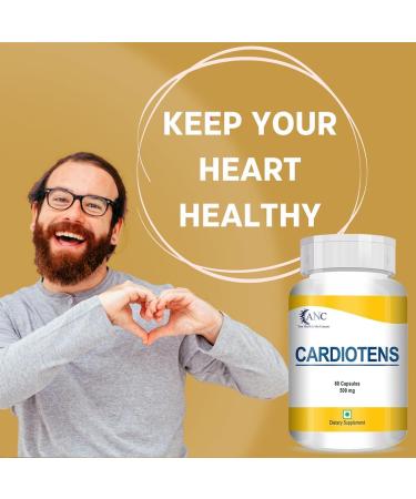 YANG CARDIOTENS with Arjuna Extract & Moringa Extract Heart Health Supplement Veg (60 Capsules) for Men & Women -Pack of 2 - Buy Online on GoSupps.com