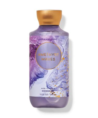 Bath & Body Works Signature Collection Shower Gel For Women 10 Fl Oz (Amethyst Waves)