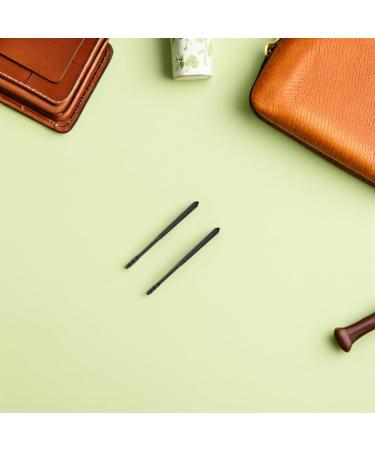 GOOHOCHY 300pcs Disposable Adhesive Ear Wax Sticks Spiral Earwax Removal Tools for Safe and Comfortable Cleaning at Home and Office Black - Buy Online on GoSupps.com