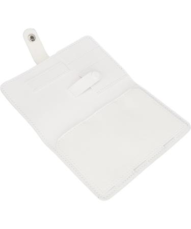 Nail Drill Holder 37 Slots Nail Drill Bits Organizer Bag Storage Nail Drill Bit Holder Nail Bit Holder Multi Functional Manicure Drill Bits Wallet Bag for Dead Skin Scissors White - Buy Online on GoSupps.com