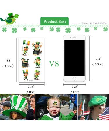 COKOHAPPY Saint Patrick's Day Temporary Tattoos - 169pcs Body Decorative Stickers - Buy Online on GoSupps.com