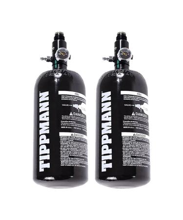 2 - Pack Tippmann Basics 47 / 48ci 3k Aluminum HPA / Nitro / Compressed Air Tank