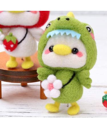 BAGERLA Needle Felting Kit for Beginners - DIY Handcraft Duck with Tools, Colorful Wool, and Foam Mat - Crocodile Duck Needle Felting Supplies Set - Buy Online on GoSupps.com