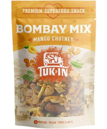 Mango Chutney Superfood Bombay Mix Case of 9 | Vegan Healthy Snack | Source of Magnesium - Buy Online on GoSupps.com