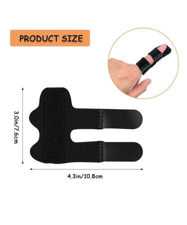 LICQIC Finger Splint - 1 Pc Middle Finger Support Brace for Broken or Bent Finger, Arthritis Pain Relief - Buy Online on GoSupps.com