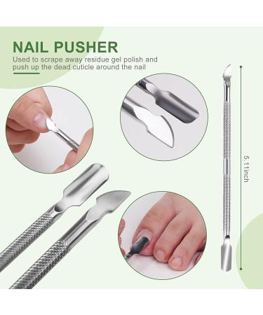 TEAORB 5PCS Professional Ingrown Toenail Tool Kit - Premium Stainless Steel Pedicure & Manicure Tools for Nail Correction, Pain Relief & Care - Buy Online on GoSupps.com
