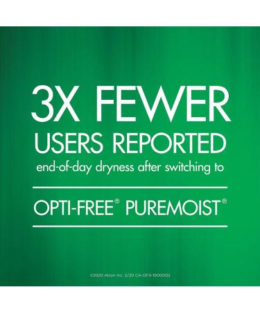 Opti-Free PureMoist with HydraGlyde Multipurpose Contact Lens Solution 300 ml - Buy Online on GoSupps.com