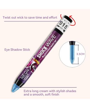 Meta Title: Boobeen 2-in-1 Eyeshadow and Lip Color Crayon | Cream Shimmer Smooth Eyeshadow Pencil | Bright Eyeshadow Primer Base | Smudge Proof Eye Shadow Makeup Stick - Buy Online on GoSupps.com