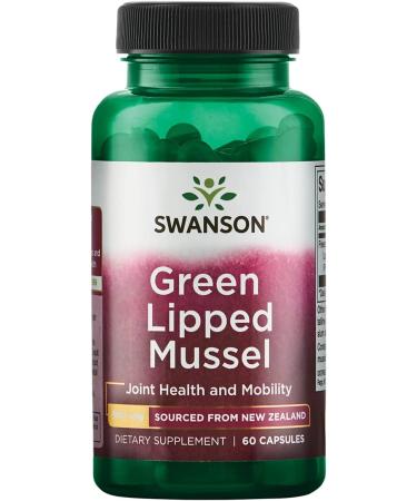 Swanson Green Lipped Mussel 500 mg 60 Capsules