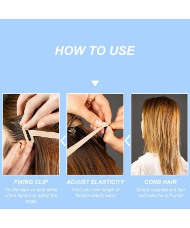 Face Lift Tape Tapes for Facelifting Facelift Bands with Clips Face Lift Band Invisible Hairpin Face Lift Tapes and Bands with Hair Clips Instant Face Lift Bands and Straps Beige 2 Pieces - Buy Online on GoSupps.com