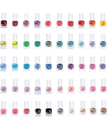 Miss Nella Little Poppet Purple Nail Polish for Kids - Non-Toxic, Odor-Free Formula | Safe & Natural Water Based for Children and Toddlers - Buy Online on GoSupps.com