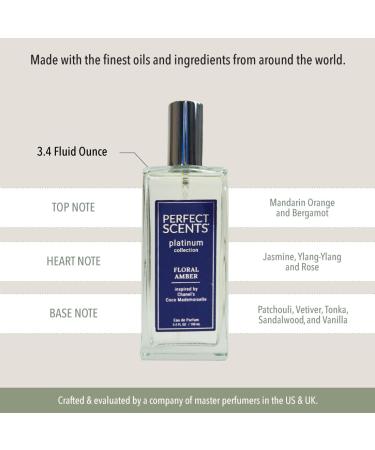Perfect Scents Fragrances | Inspired by Chanel s Coco Mademoiselle | Platinum Collection | Floral Amber | Women s Eau de Parfum | Vegan Paraben & Phthalate Free | Never Tested on Animals | 3.4 Fl Oz Chanel's Coco Mademoiselle - Buy Online on GoSupps.com