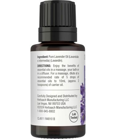 Horb ach Lavender Pure Essential Oil | 15ml | Ideal for Massage Bath & Diffusers | International Shipping Available - Buy Online on GoSupps.com