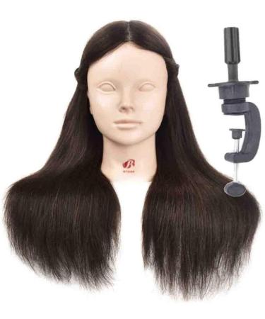ZHJING Fashion Makeup Modeling Learning Dummy Head Training Head Hair Practice Head Model Hair Salon Model Head