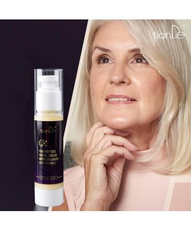 TianDe Premium Polypeptide Face Cream with Collagen AntiWrinkle Formula 50 ml - Buy Online on GoSupps.com