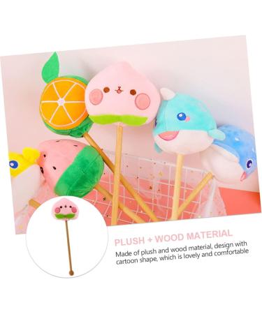 Lurrose Plush Massage Hammer - Portable Foot & Leg Massager Cartoon Design Earth-Colored 25x12cm - Ultimate Relaxation Gear - Buy Online on GoSupps.com