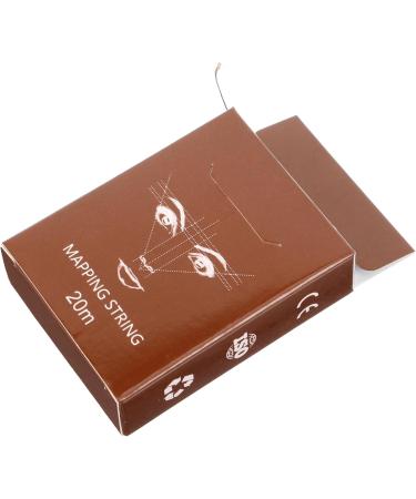 Beavorty Microblading Eyebrow Ink 5 Boxes Ruler Ink Eye Eyebrow Locating Ruler Draw a Line Positioning Ruler 6.10X4.60X1.80CMx5pcs Light Brownx5pcs - Buy Online on GoSupps.com