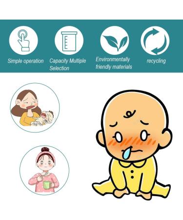 Baby Nasal Aspirator 10ml With Reusable Silicone Suction Tip - 2 Pack - Buy Online on GoSupps.com